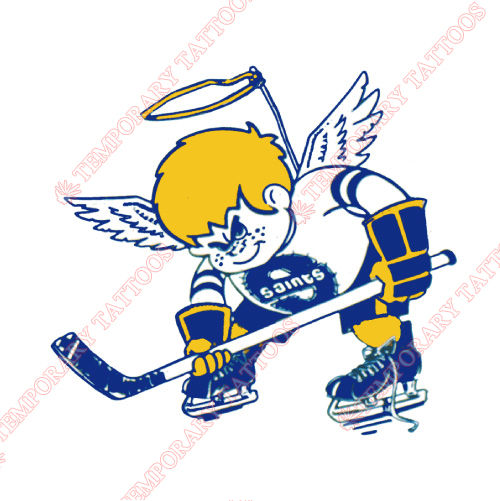 Minnesota Fighting Saints Customize Temporary Tattoos Stickers NO.7118